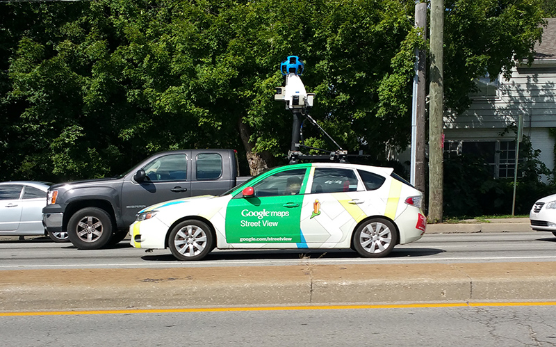 Random Rippling - Street View car