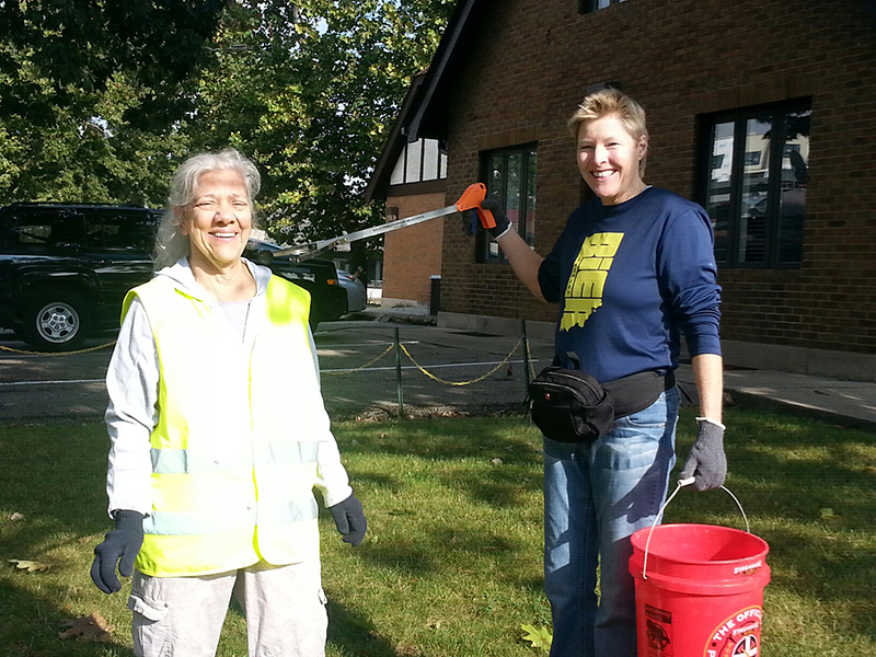 Fran Fickle and Judy Weerts Hall