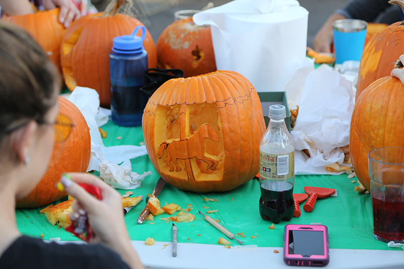 Random Rippling - Brewpub pumpkin carving