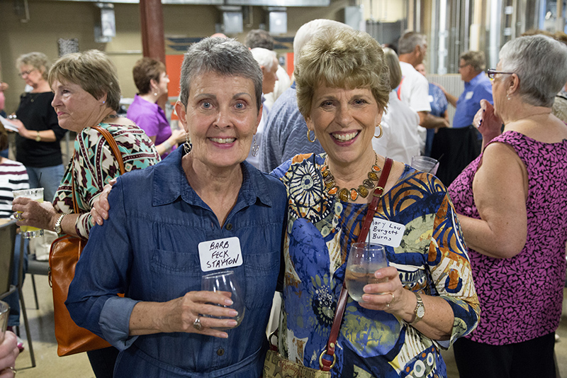 Barb Feck Stayton and Mary Lou Burgett Burns