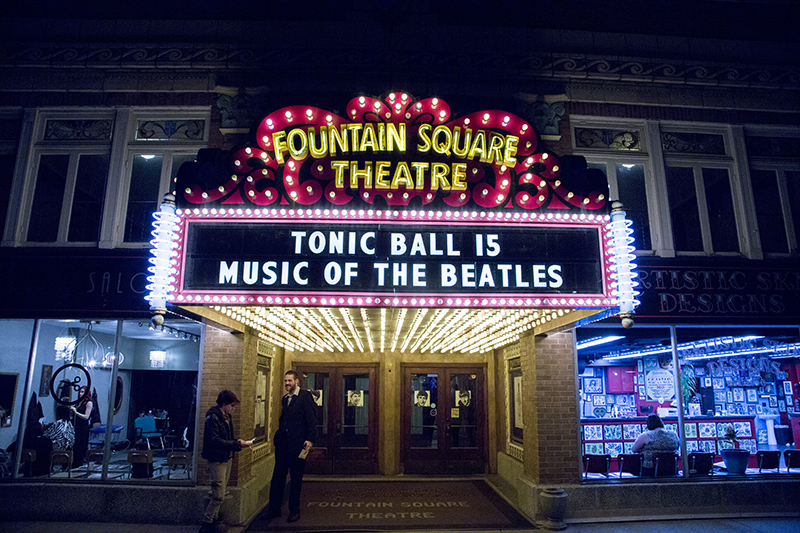 Cultural District Random Rippling - Fountain Square - Tonic Ball 2016