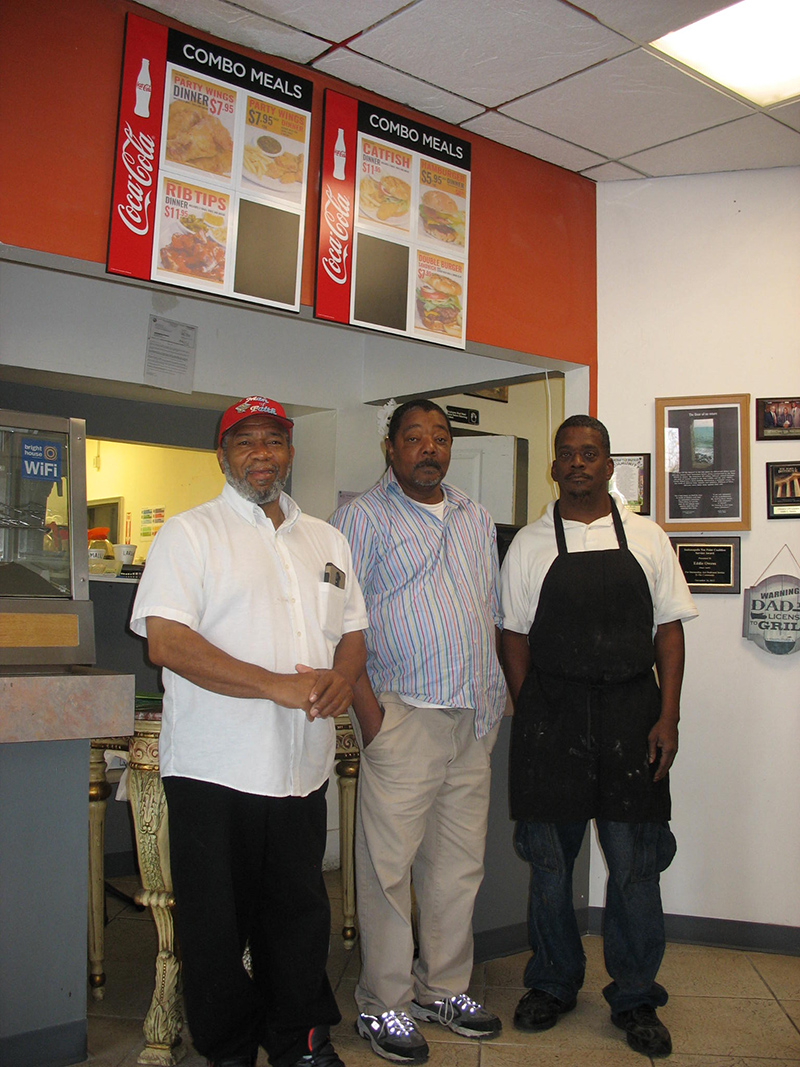 Eddie Owens, Thomas Braxton and Ernie Staten. 