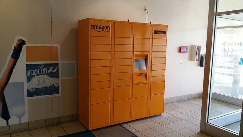 Random Rippling - Amazon lockers 