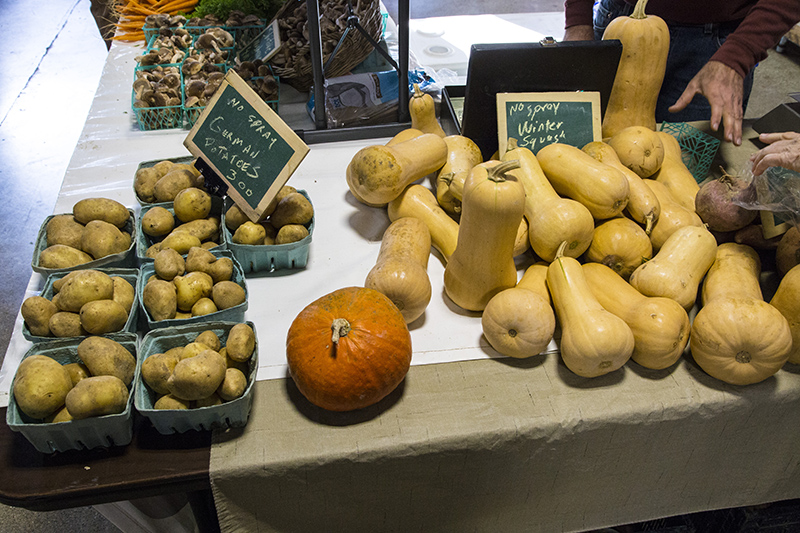 Winter Farmers Market - At opening day of the market Dec 3, 2016 