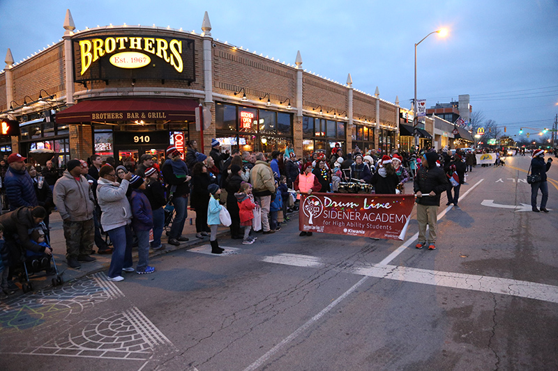 Broad Ripple Lights Up parade 2016 