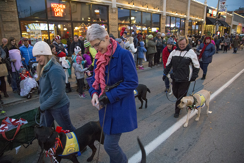 Broad Ripple Lights Up parade 2016 