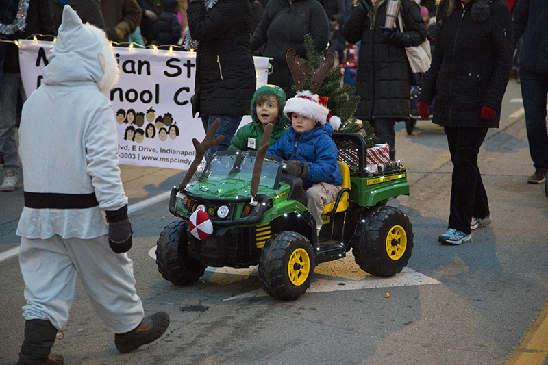 Broad Ripple Lights Up parade 2016 