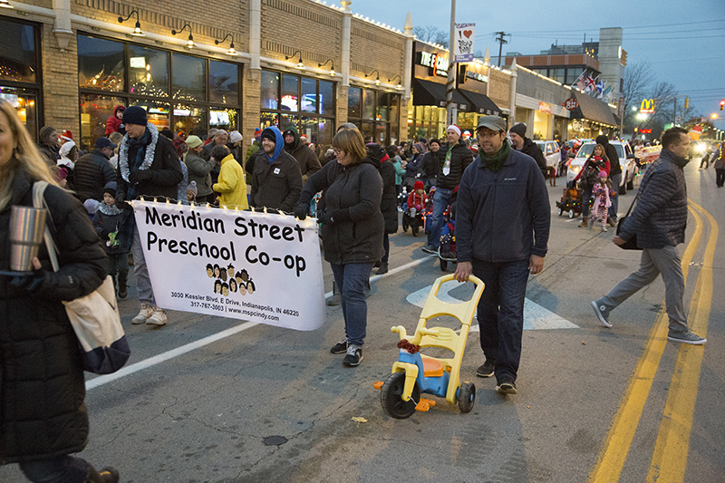 Broad Ripple Lights Up parade 2016 