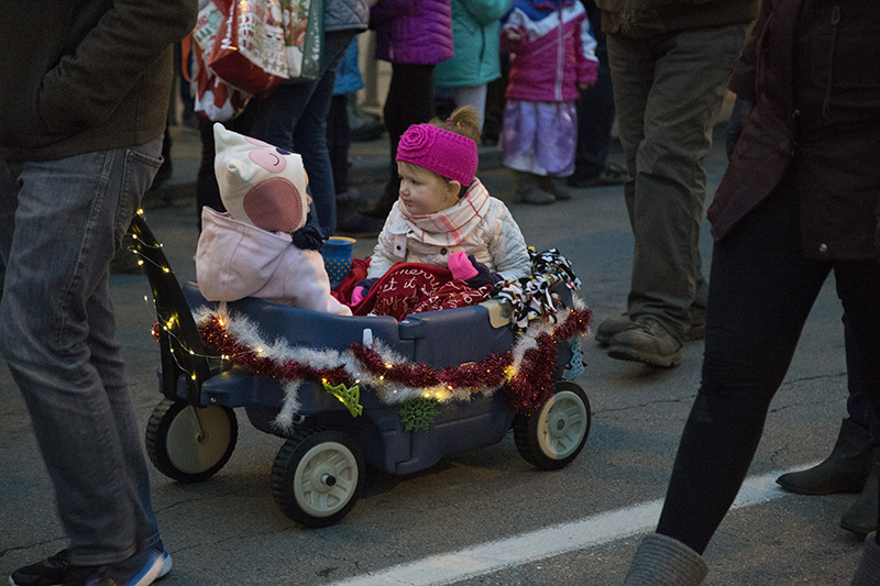 Broad Ripple Lights Up parade 2016 