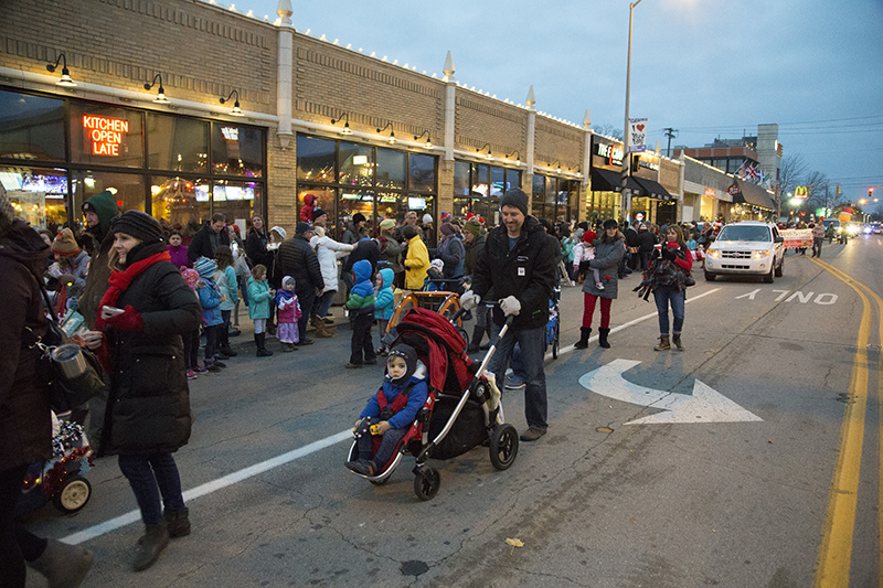 Broad Ripple Lights Up parade 2016 