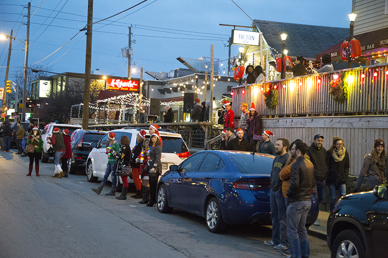 Broad Ripple Lights Up parade 2016 