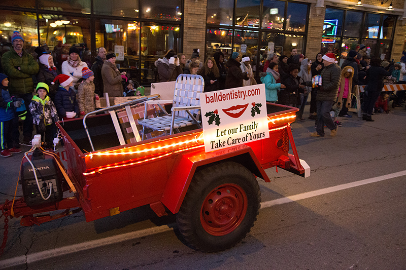 Broad Ripple Lights Up parade 2016 