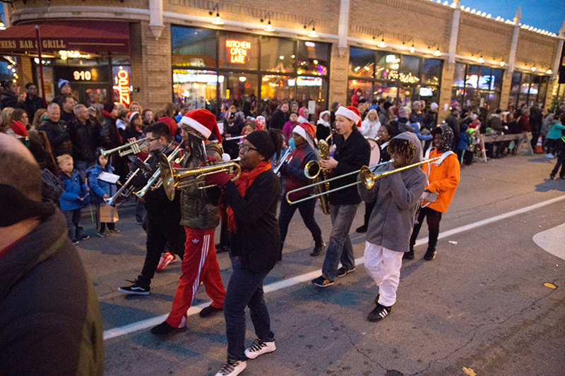 Broad Ripple Lights Up parade 2016 