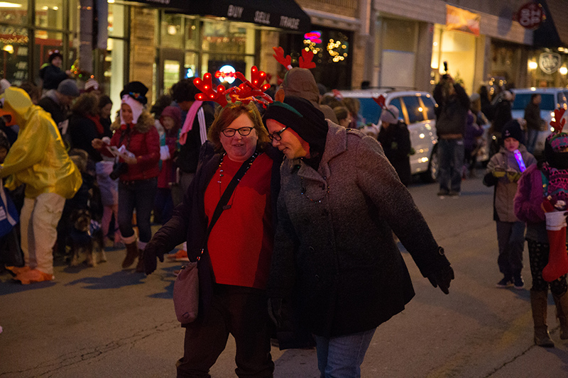 Broad Ripple Lights Up parade 2016 