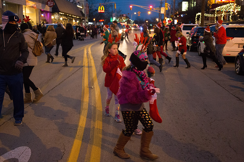 Broad Ripple Lights Up parade 2016 