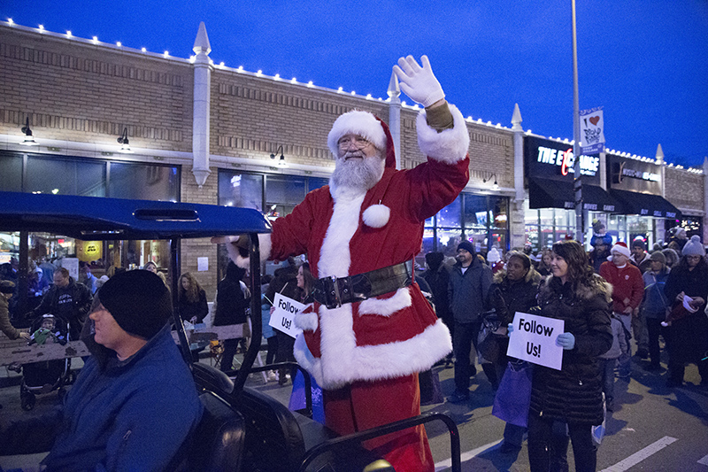 Broad Ripple Lights Up parade 2016 