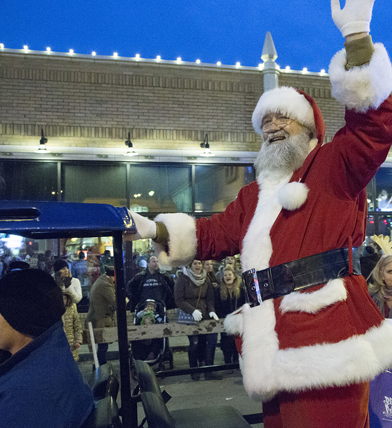 Broad Ripple Lights Up parade 2016 