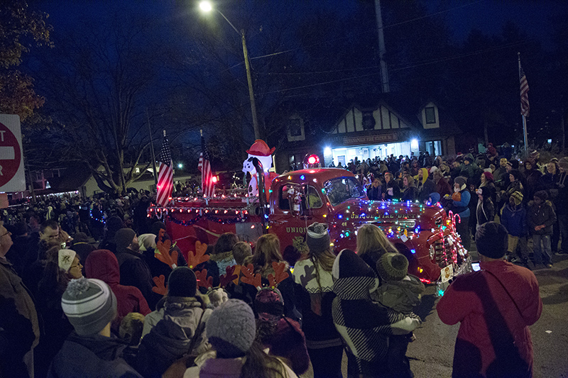 Broad Ripple Lights Up parade 2016 