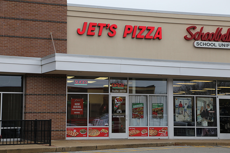 Random Rippling - Jet's Pizza open 