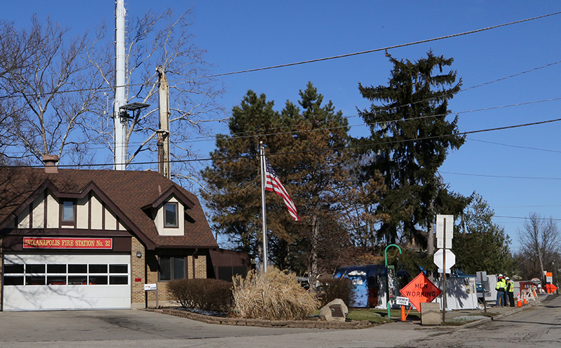 Random Rippling - firehouse cell tower