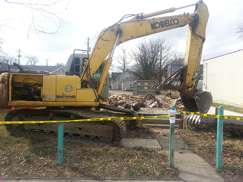 Frog's Random Rippling - razing at 6406 Cornell Ave 