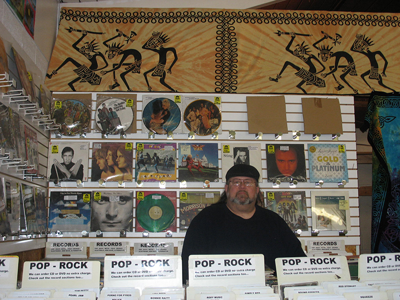 Keith Reinart opened World Record Shoppe in 1979. 