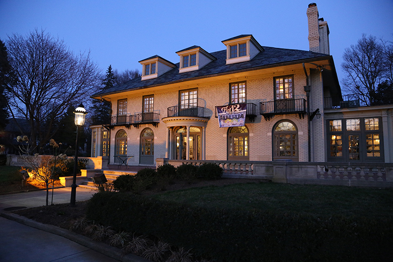 The 1950s-themed fund raiser was held at the old Governor's Mansion.