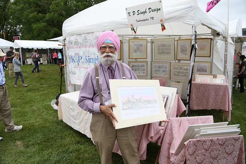 K.P. Singh at his 47th BRAF! 