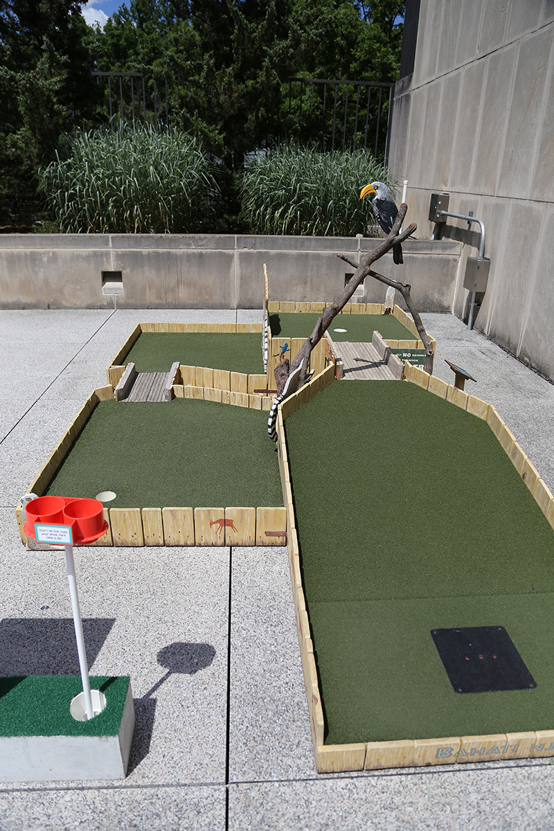 Mini Golf exhibit