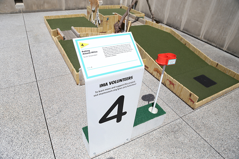 Mini Golf exhibit