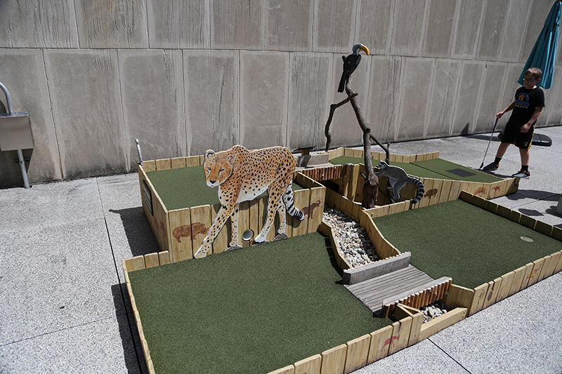 Mini Golf exhibit