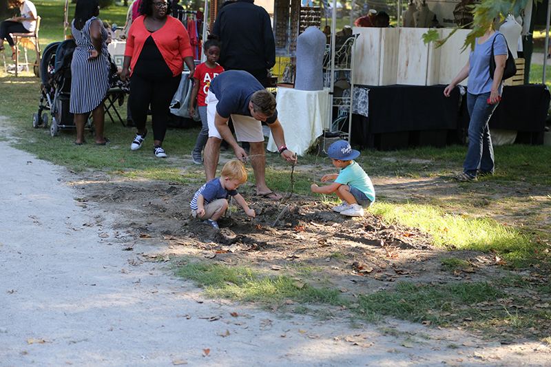 Sometime the mud is more fun than the rides