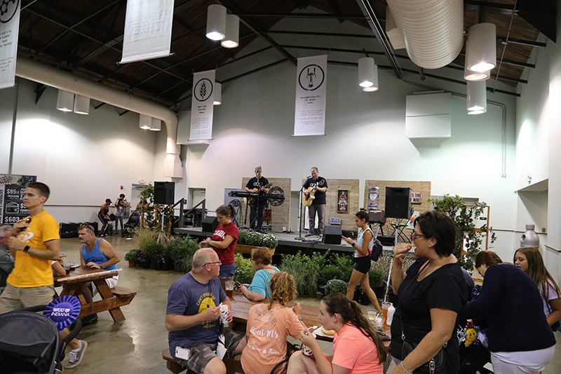 Music at the Beer and Wine building