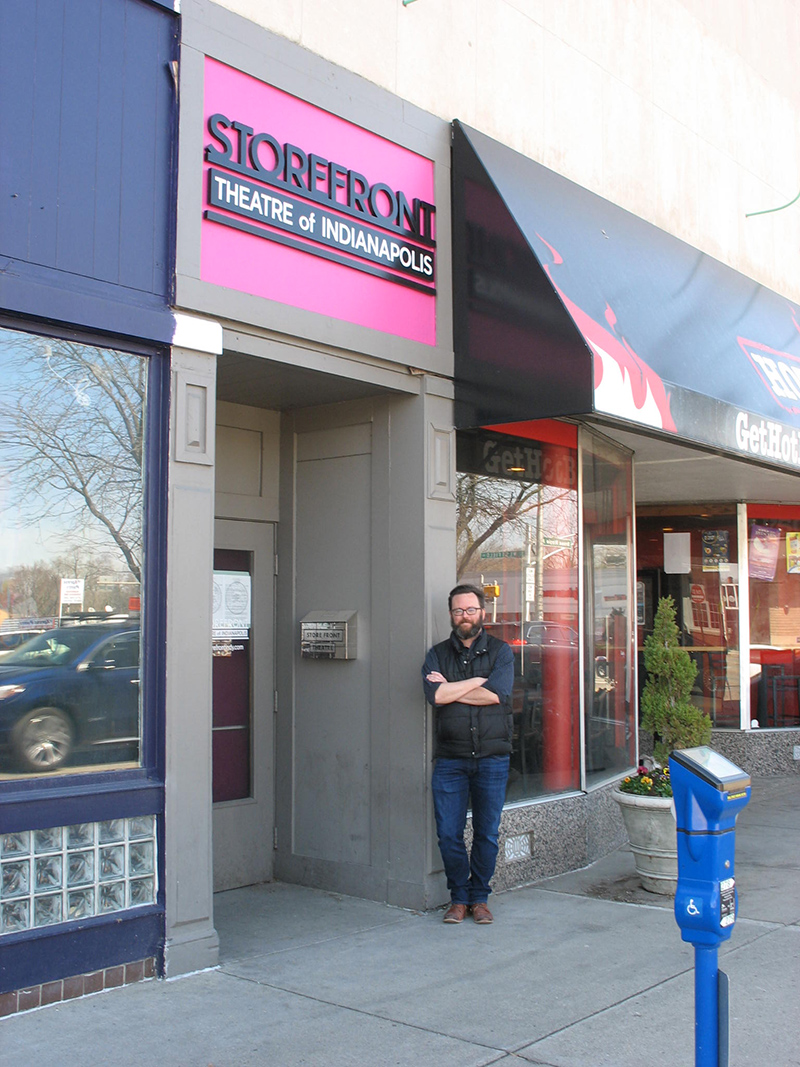 Ronan Marra is founder of the Store Theater at 6283 N. College Avenue.