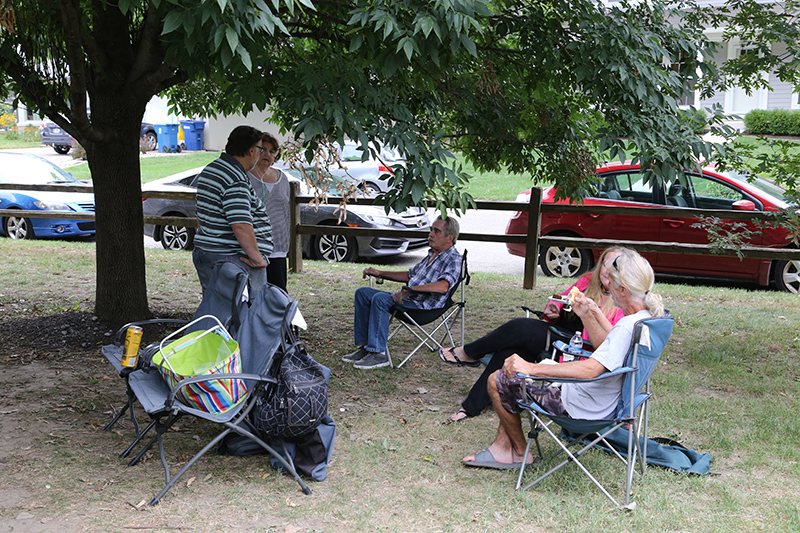 picnic at Canterbury Park