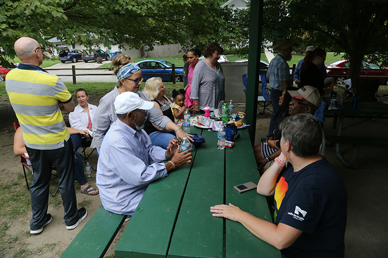 picnic at Canterbury Park