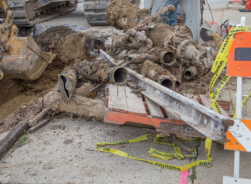 Vol 16 Number 11 - The Red Line construction unearthed old streetcar tracks