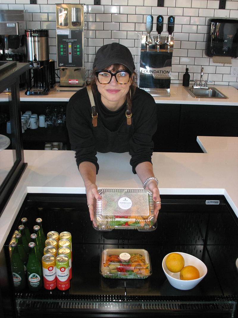 Kate Franzman's Farmer Kate salad is available at the Foundation Coffee Company.