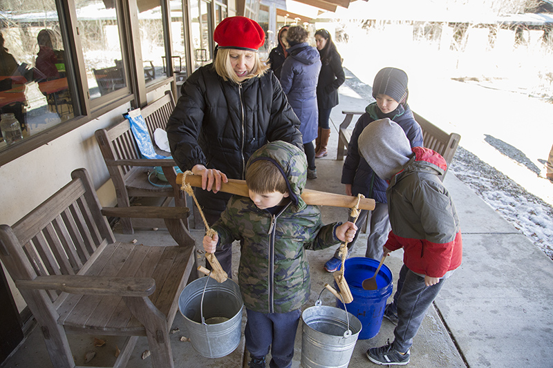 transporting the sap