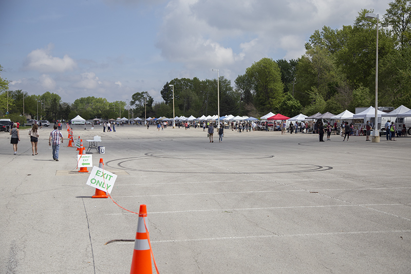 Farmers Market at Glendale east lot