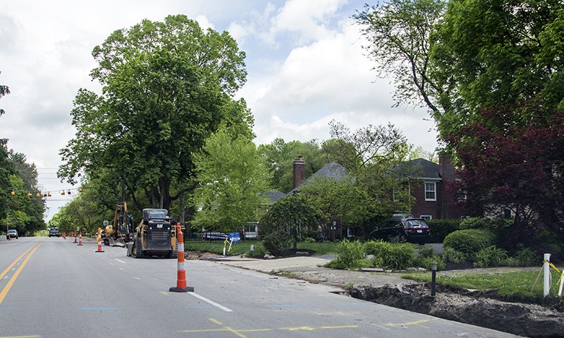 New sidewalks