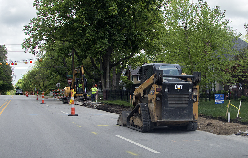 New sidewalks