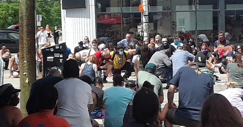 Peaceful protest