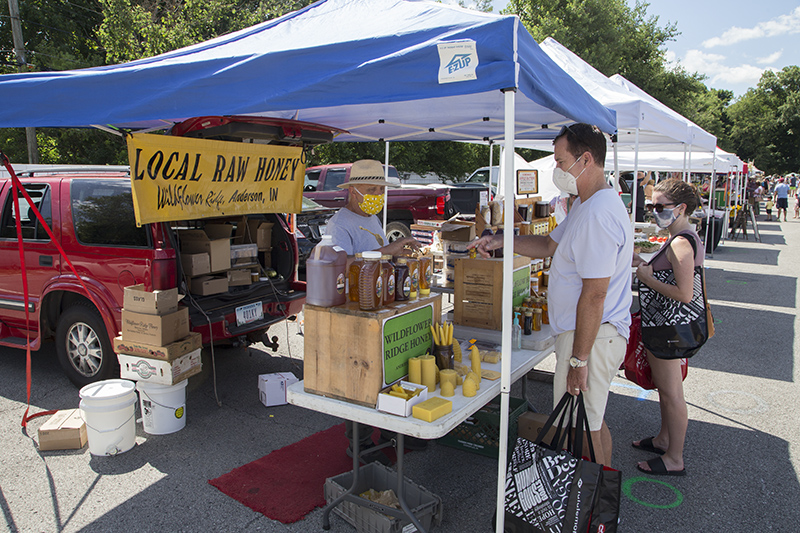 Local Raw Honey booth