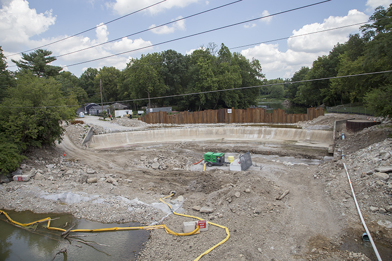 Williams Creek low-head dam