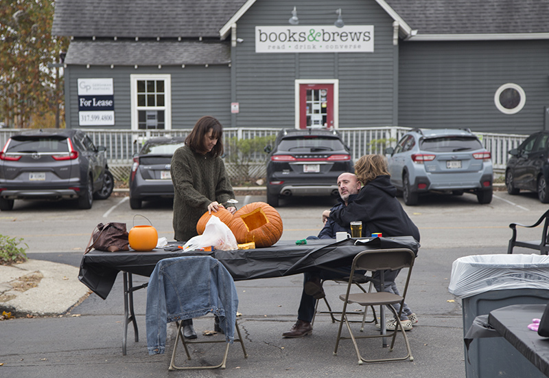 Brewpub pumpkins