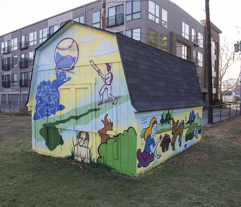 Opti Park mural