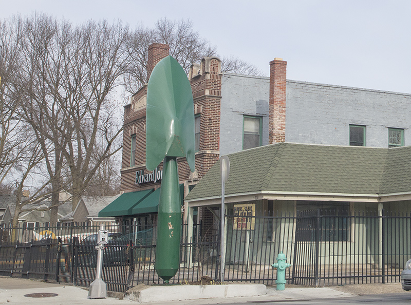 large green trowel