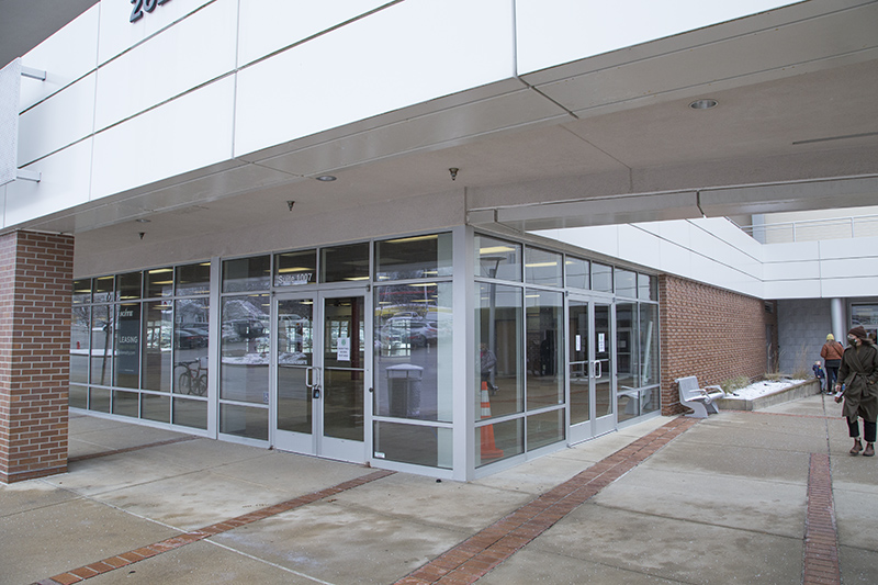 The new entrance of the Winter Market