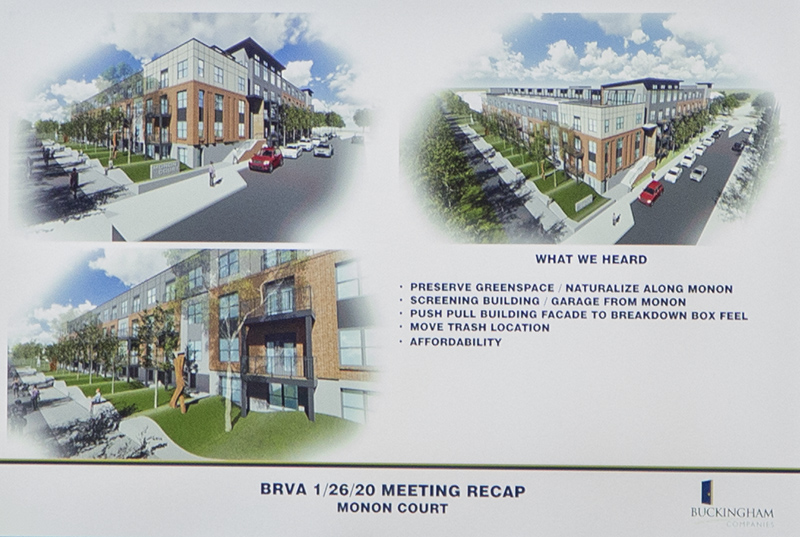 Some renderings of the proposed apartments for 61st and the Monon Trail